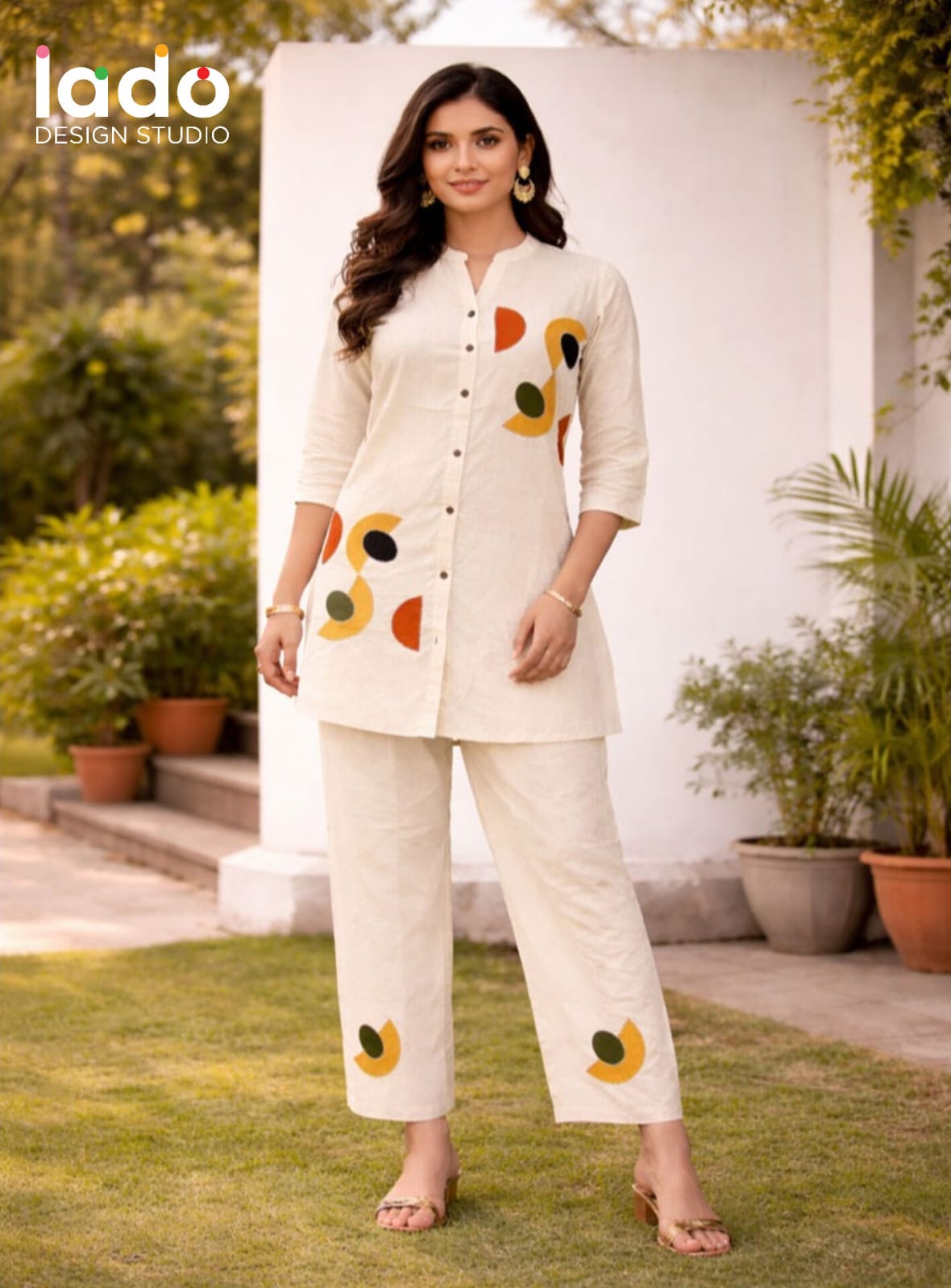 Cotton Pant with Top